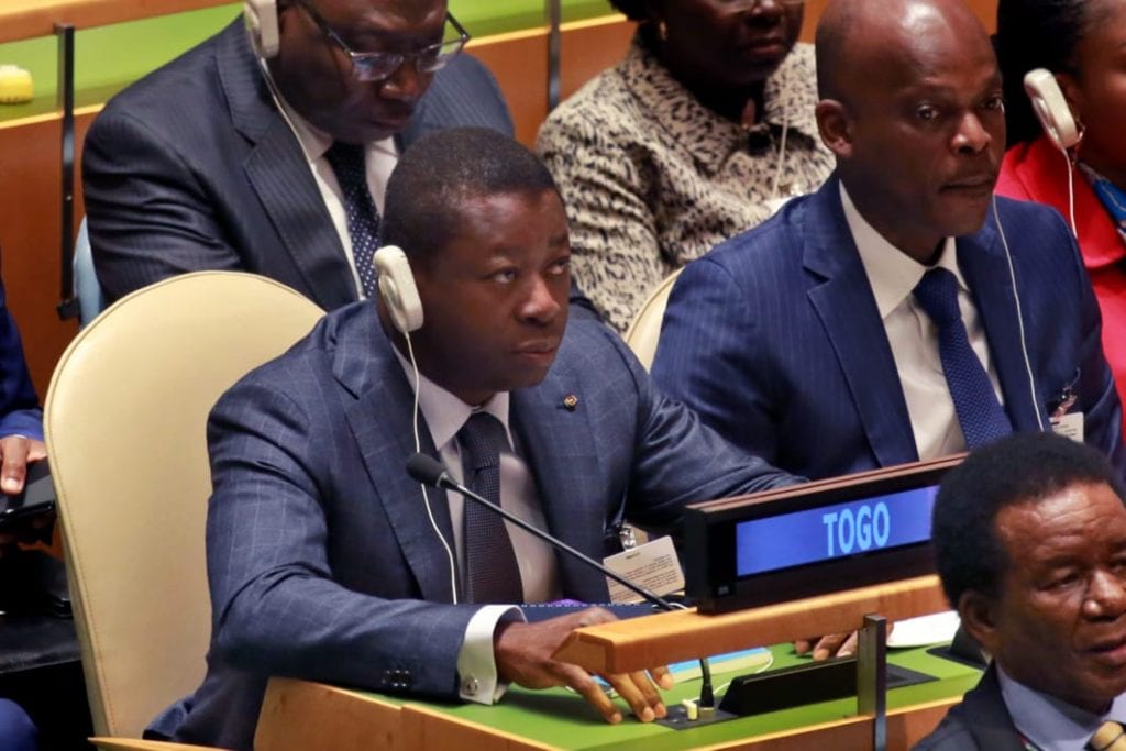 Le Président de la République SEM Faure Essozimna Gnassingbé a pris part, ce 24 septembre 2019 à New York, à la séance d’ouverture de la 74è session annuelle de l’Assemblée générale des Nations Unies.