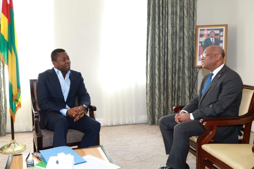 Le chef de l’Etat SEM Faure Essozimna Gnassingbé s’est entretenu, ce 27 septembre 2019 à New York, avec le président de la Commission de la Cedeao, M. Jean-Claude Kassi Brou.
