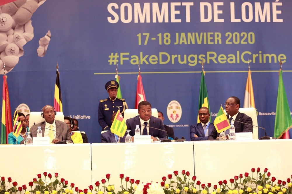 Le Président de la République SEM Faure Essozimna Gnassingbé a prononcé, ce 18 janvier 2020, un important discours au sommet de lancement de l’Initiative de Lomé pour la lutte contre le trafic de faux médicaments, et autres produits médicaux de qualité inférieure et falsifiés.