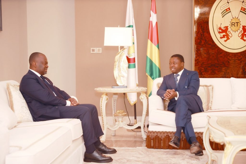 Le Président de la République Faure Essozimna Gnassingbé a reçu, ce jeudi 06 octobre 2022, les lettres de créance du nouvel ambassadeur de Côte d’Ivoire, Moriko Tiémoko.