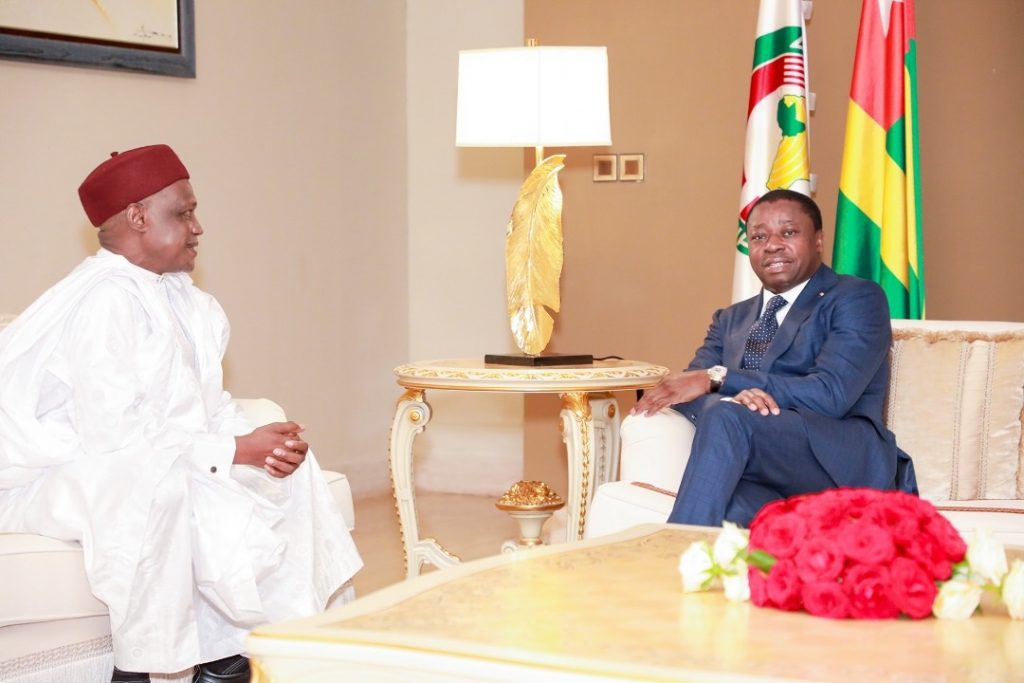 Le Président de la République, SEM Faure Essozimna Gnassingbé a reçu ce lundi 12 décembre 2022, les lettres de créance du nouvel ambassadeur du Niger au Togo.