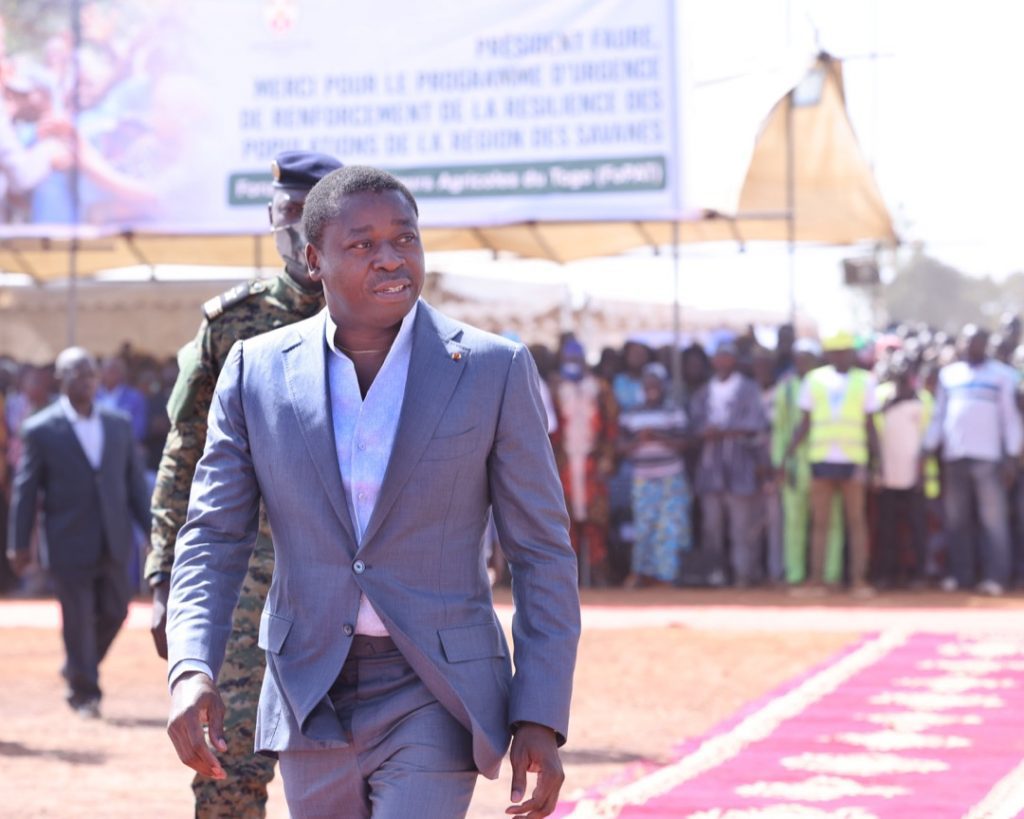 Le Président de la République, Faure Essozimna Gnassingbé a eu des échanges fructueux avec les producteurs agricoles de la région des Savanes, ce 14 janvier 2023 à Dapaong, à l'occasion du premier Forum des producteurs agricoles du Togo (FoPAT).