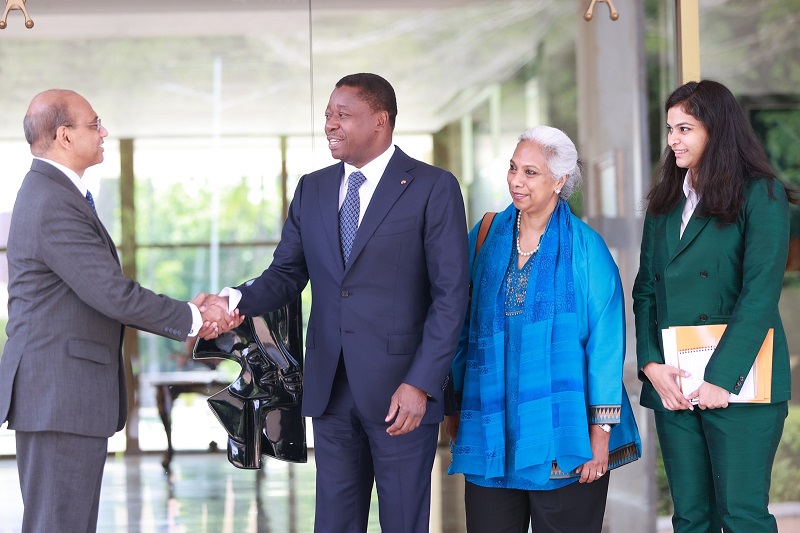 Le Président de la République, Faure Essozimna Gnassingbé, s’est entretenu ce 4 juillet 2023, avec le Directeur général de l’Alliance solaire internationale (ASI), Dr Ajah Mathur.