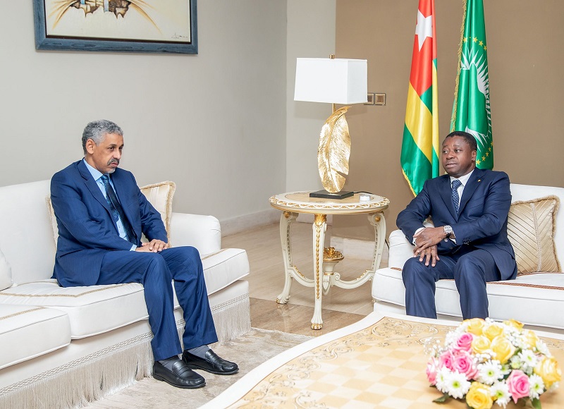 Le Président de la République, Faure Essozimna Gnassingbé, a échangé ce 4 juillet 2023, avec le Directeur général de la Banque arabe pour le développement économique en Afrique (BADEA).