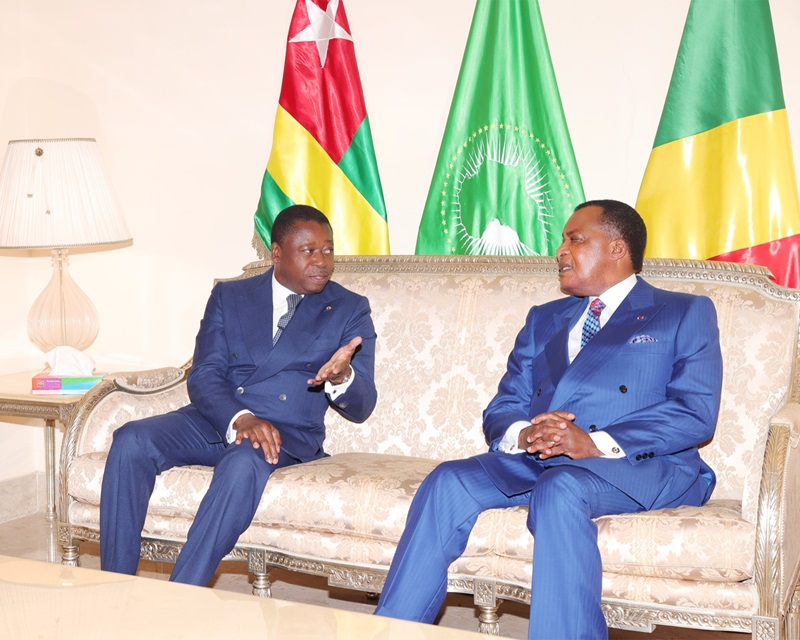 Le Président de la République, Faure Essozimna Gnassingbé, a effectué ce 12 décembre 2023 à Oyo au Congo, une visite officielle à l’invitation de son homologue, Denis Sassou N’Guesso.