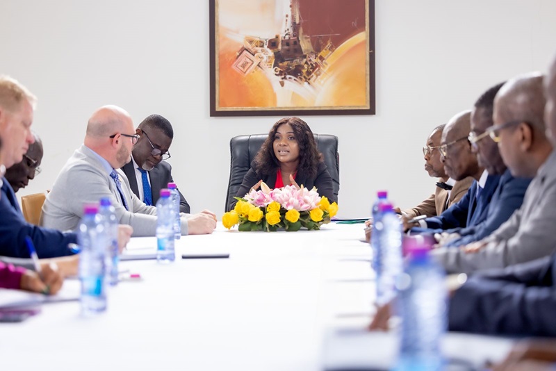 Madame Sandra Ablamba Johnson, ministre, Secrétaire général de la Présidence de la République, a rencontré ce mercredi 26 Juin 2024, une délégation d'officiels du Sénat américain pour échanger sur l'approfondissement du partenariat économique entre le Togo et les États-Unis d’Amérique