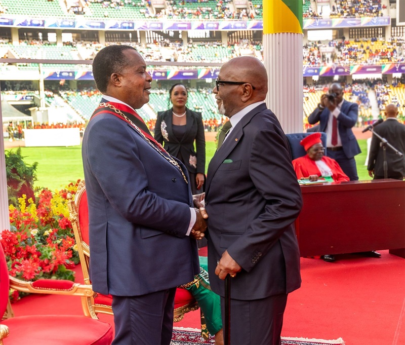 Le Président de la République, Jean-Lucien Kwassi Lanyo Savi de Tové a pris part ce 16 avril 2026 à Brazzaville, à la cérémonie officielle d’investiture du Président Denis Sassou Nguesso élu à la tête de son pays à l’issue du scrutin du 15 mars dernier.